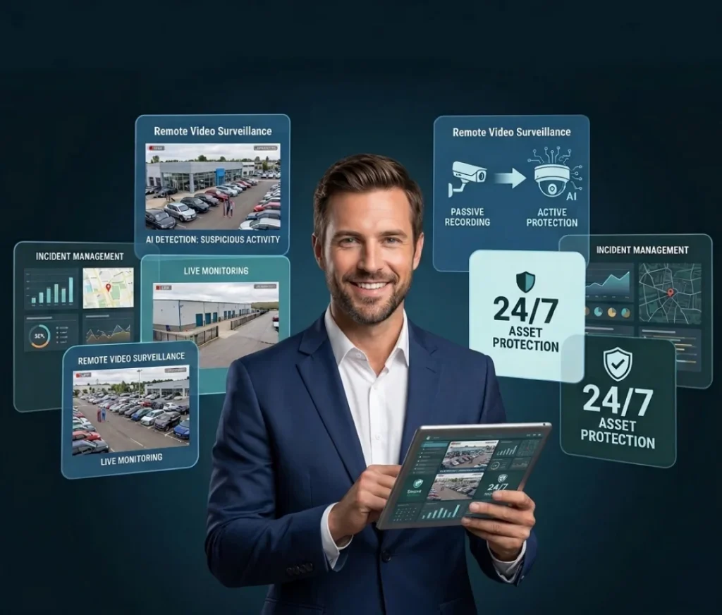 Beyond the Camera: How Remote Video Surveillance Protects Commercial Assets 24/7