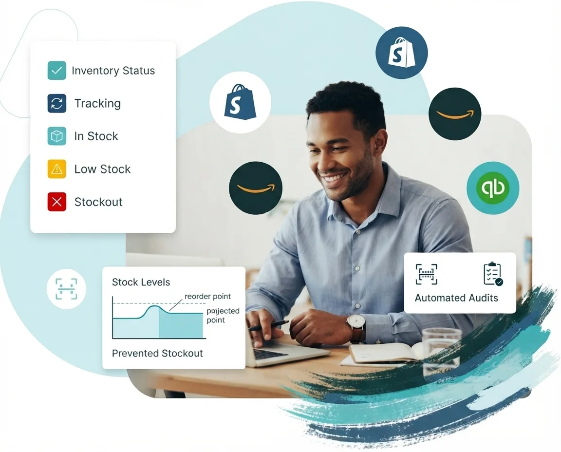 Automated Inventory Audits, Real-Time Inventory Tracking & Preventing Stockouts
